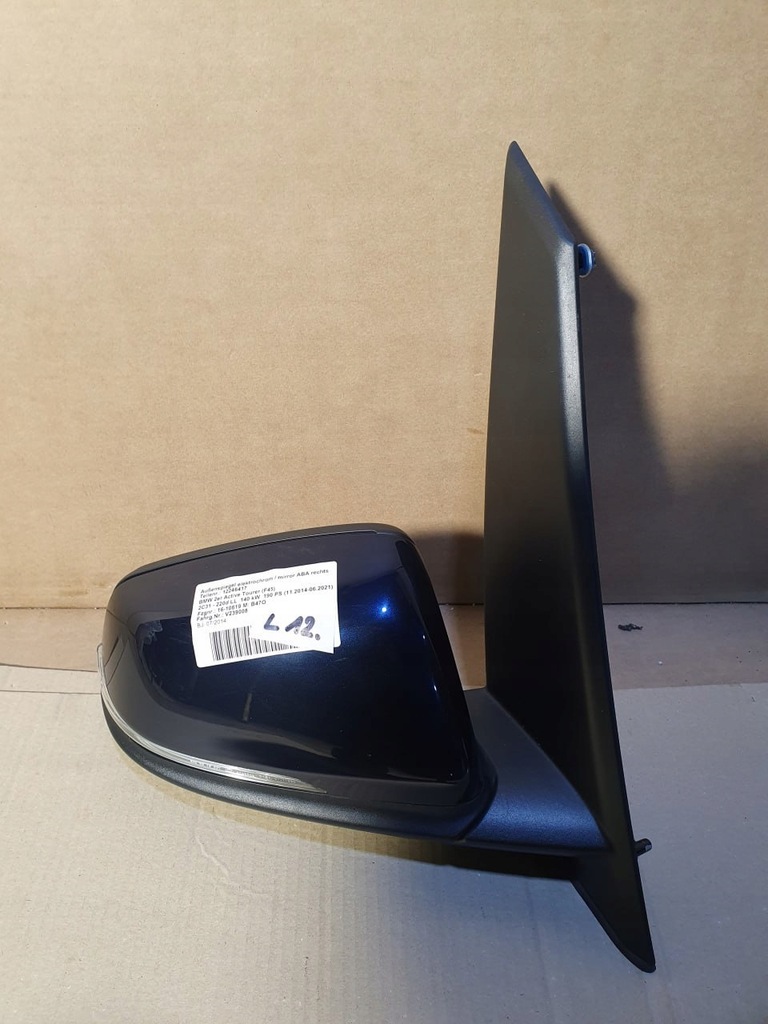 фото №1, Дзеркало праве bmw 2 f45 active tourer a89 imperialblau potestowe