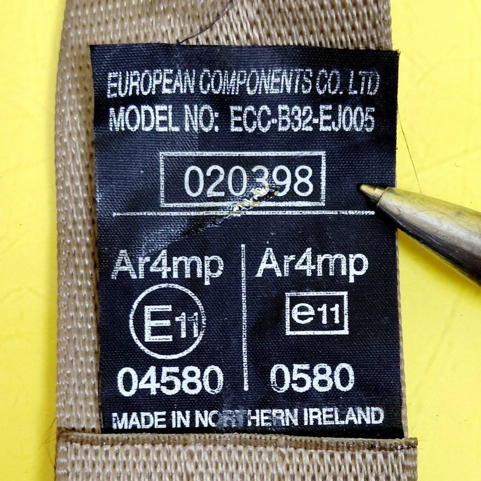 Ремінь безпеки ліва перед rover 414 - 416 - 420 5d eccb32ej005 nr2258 Доставка