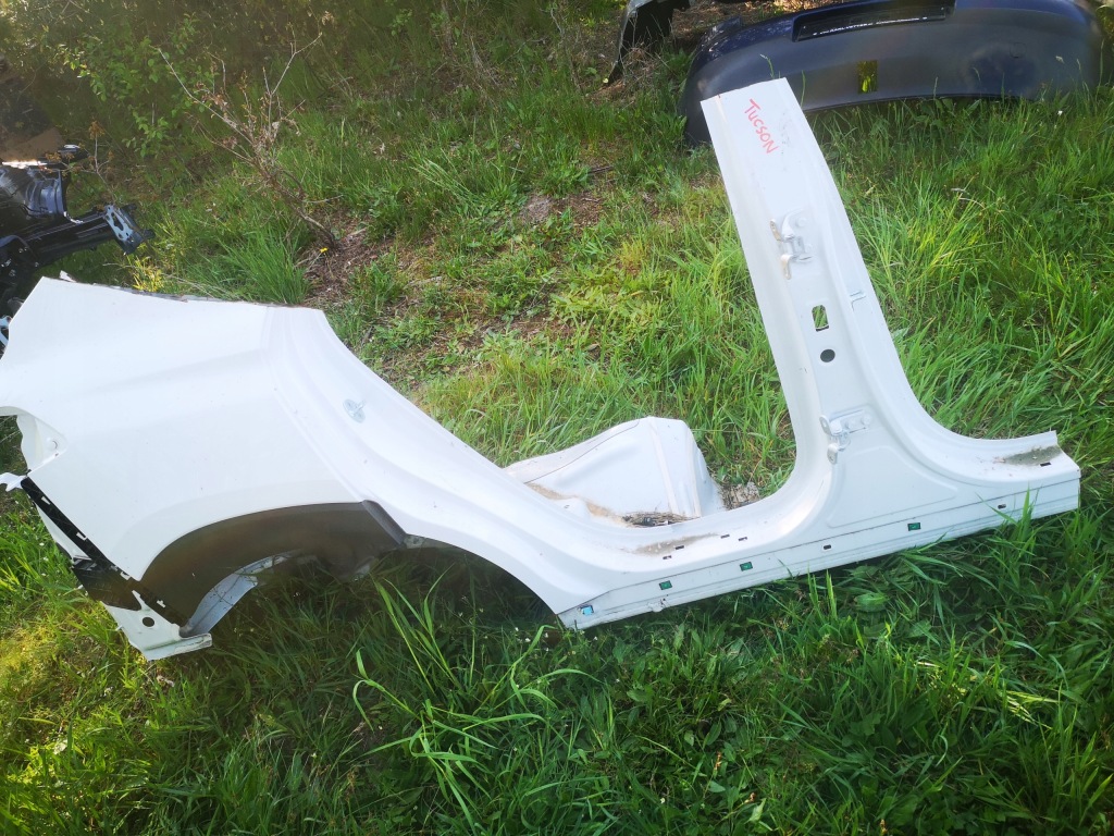 фото №1, Tucson iii крыло правый задний порог блок двигателя b