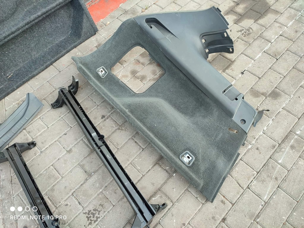 фото №5, Volvo xc60 i обивка обшивки багажника задняя 07-