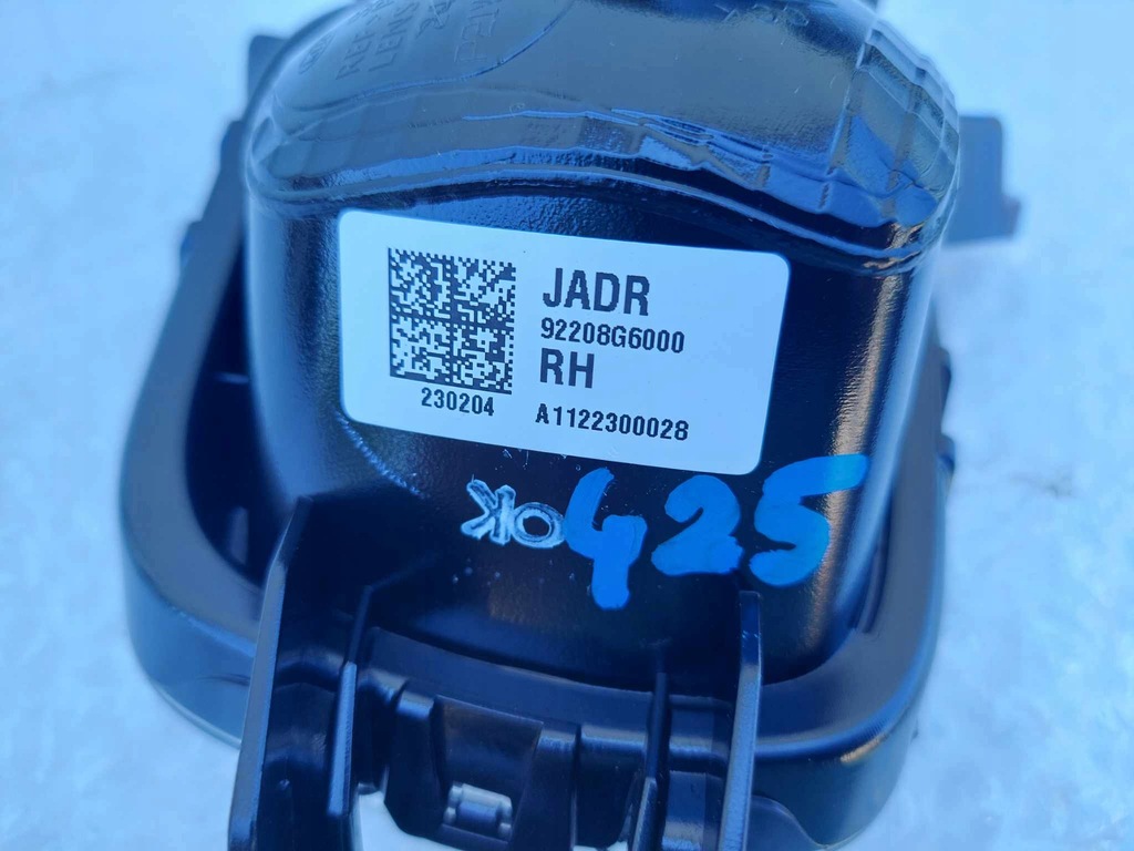 фото №5, Kia picanto iii lift 17- протитуманна фара правий перед новий