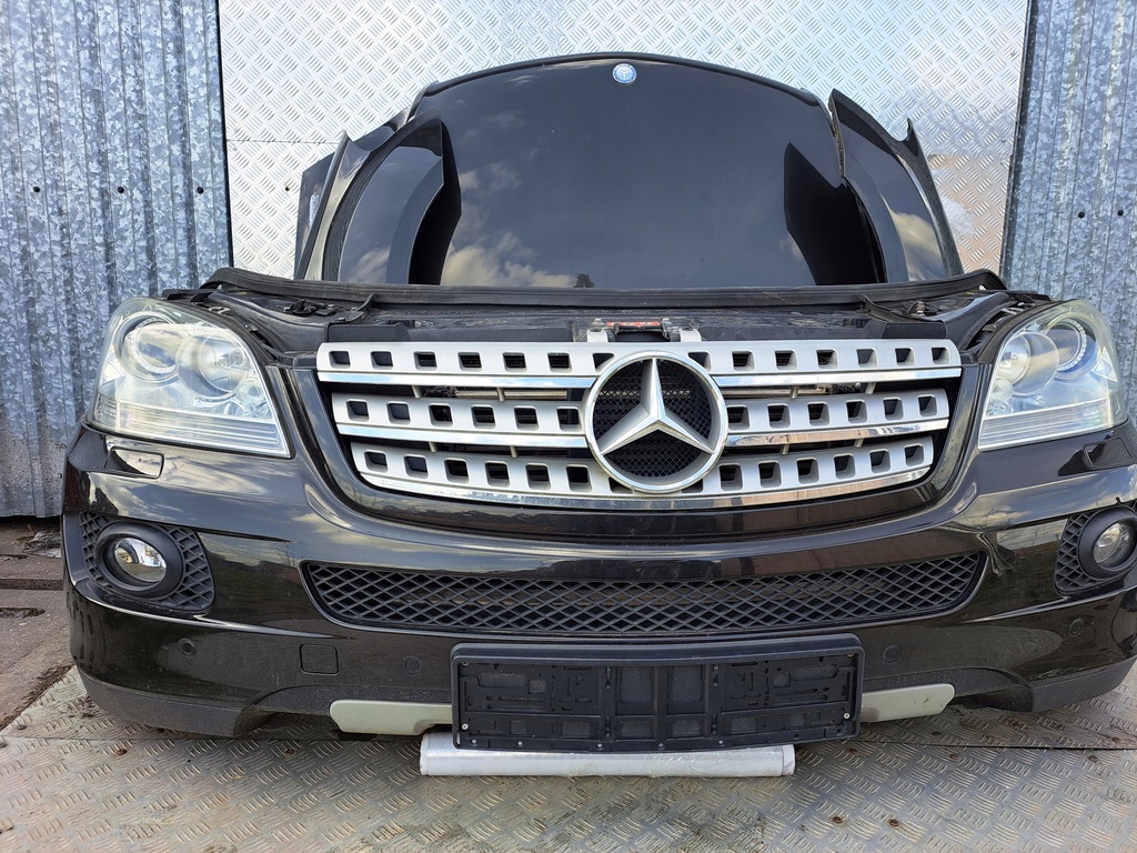 фото №8, Mercedes ml w 164 перед kompletny капот бампер