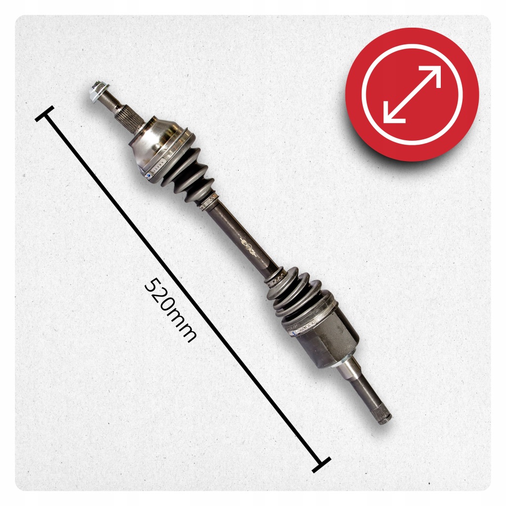 фото №4, Привідний вал ліва ford escape iii 1.5 1.6 ecoboost +4x4 nowa