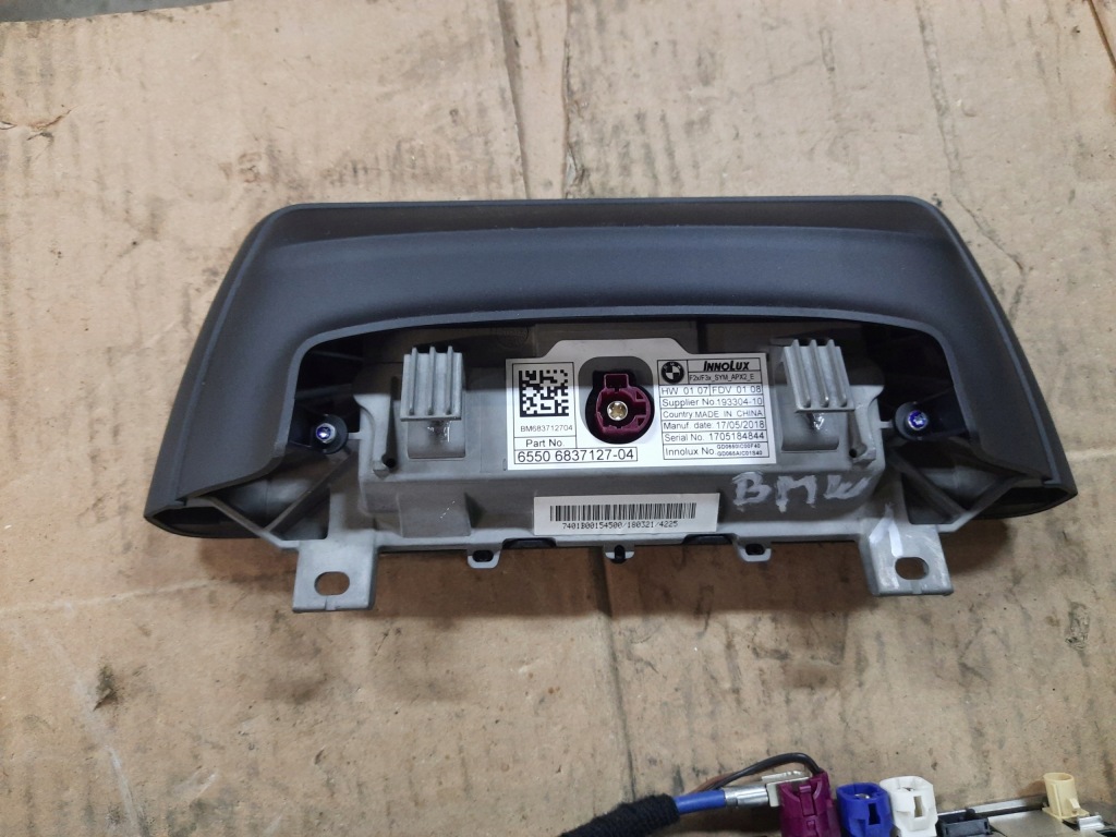 фото №5, Bmw 1 f20 f21 lift 18r. навігація радіо панель екран комплект