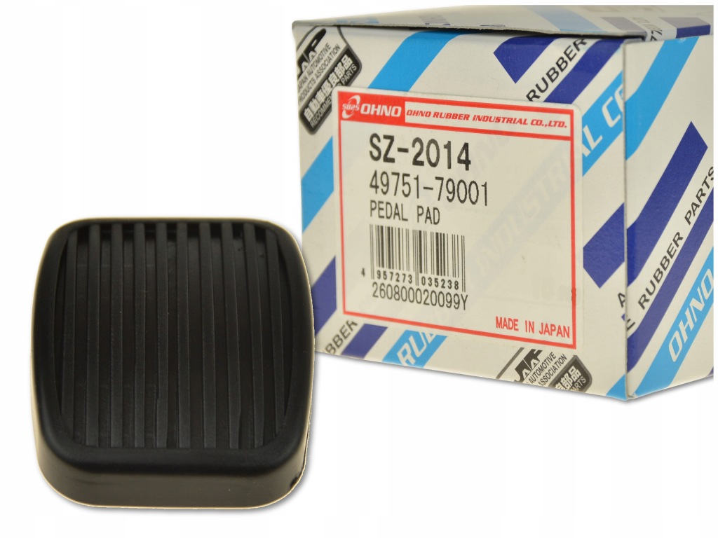 фото №1, Накладка резиновый элемент na педаль сцепления тормоза sz-2014 5825 ohno made in japan
