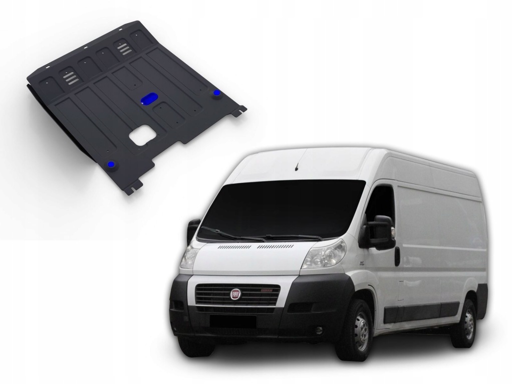 фото №1, Защита двигателя коробки сталь fiat ducato 2012-2019