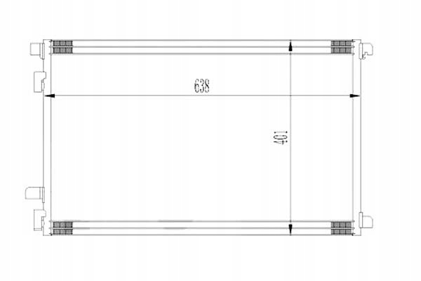 фото №8, Конденсатор кондиционера renault grand scénic ii megane ii scenic ii 2002-