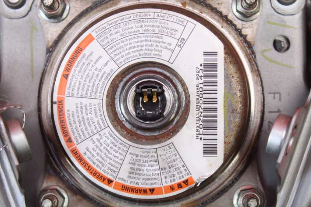 фото №9, Подушка безопасности подушка воздушная водителя 48150-62j10 suzuki swift 4 iv mk6 04-10