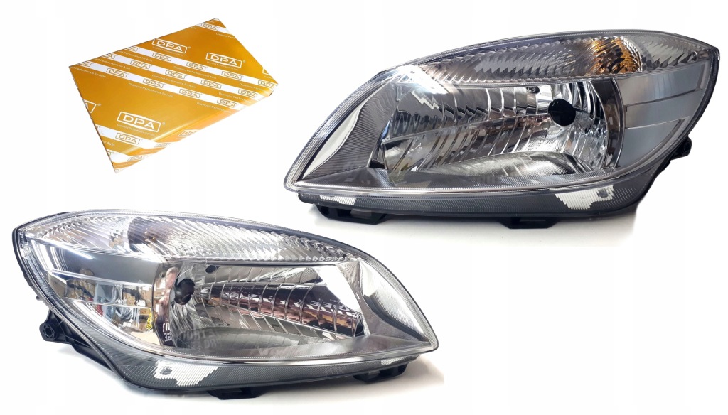 фото №1, Лампа фара лівий + правий skoda fabia ii fl