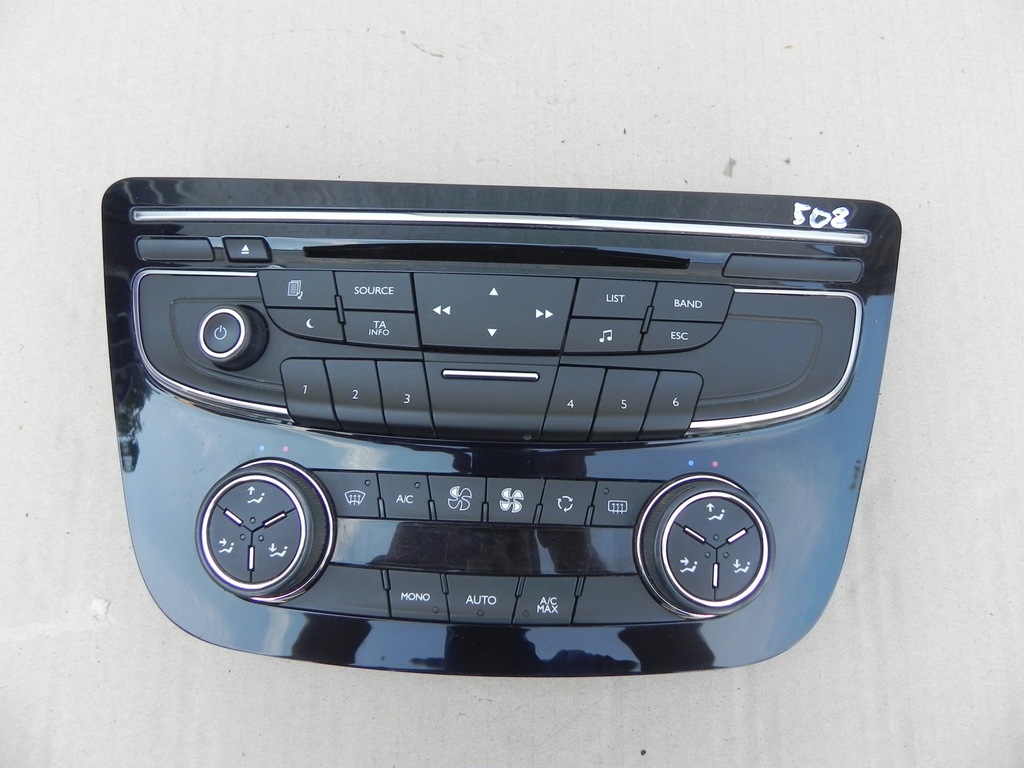 фото №1, Peugeot 508 i панель кондиционера обдув рамка