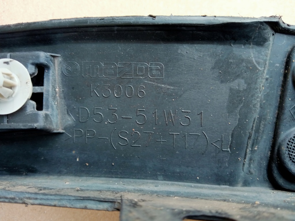 фото №9, Mazda cx5 i левая молдинг крыла перед 2011r-