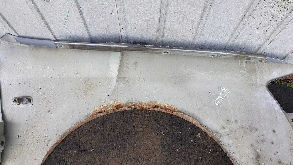 фото №10, Audi a4 b6 - крыло левый перед ly7h