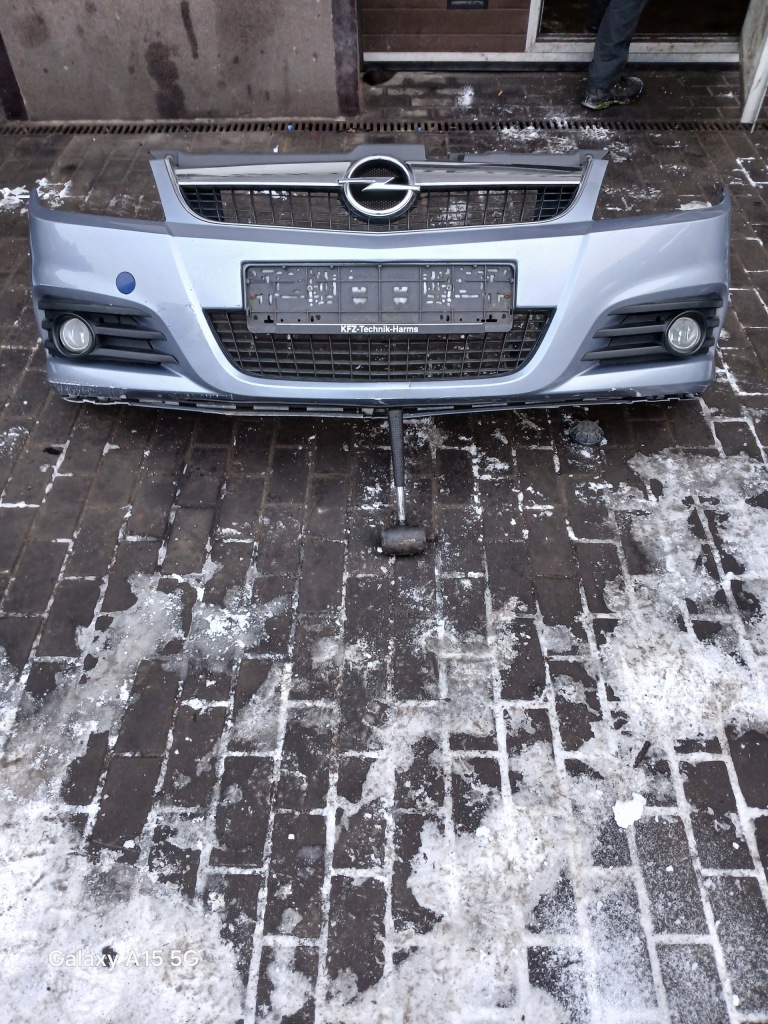Купить Бампер передний kompletny opel vectra c lift цвет z163