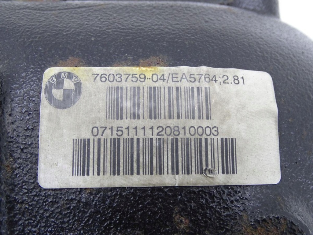 фото №6, Bmw 4 f32 f33 440i 3.0 b58 16-20 мост дифференциал задняя 2.81 7603759 7564849