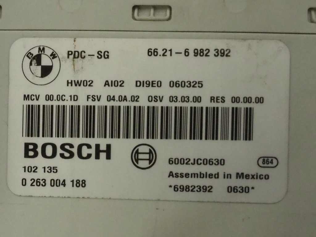 фото №14, Bmw 3 e90 e91 модуль блок керування паркування pdc 6982392