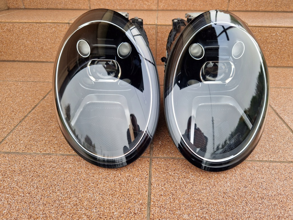 фото №1, Повний лампи перед передні r/l porsche carrera 911 992 19- ece full led