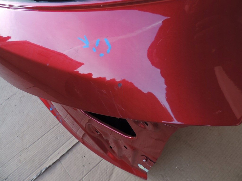 фото №7, Mazda 3 hb 2013 2014 задняя крышка багажника / задняя 5drz