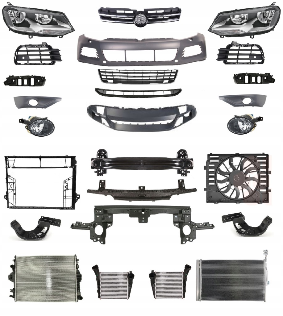 фото №1, Vw touareg 10-14 бампер капот pas лампа крыло