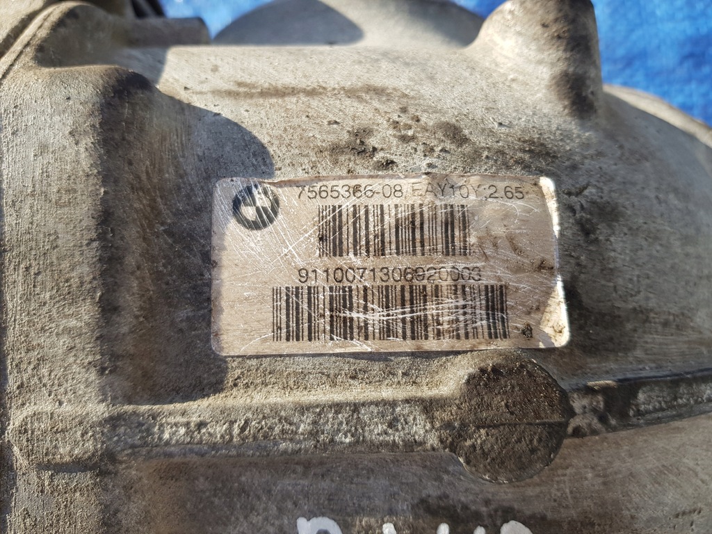 фото №6, Bmw f01 f07 f10 f11 міст диференціал задня 7565366 2.65