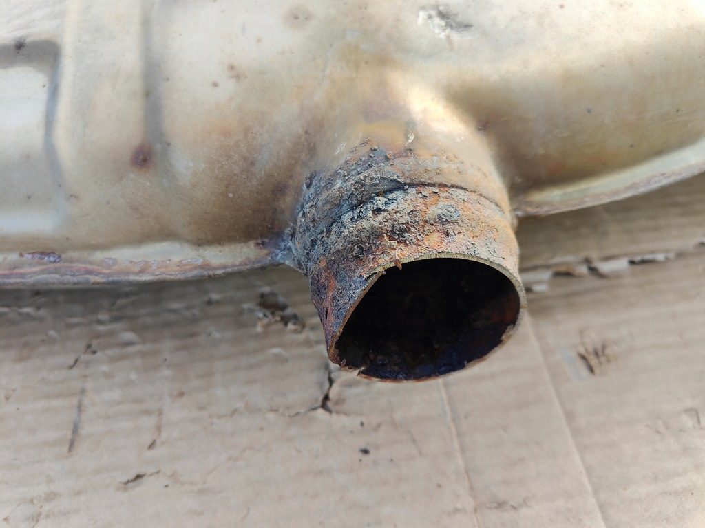 фото №7, Гаситель, выхлоп задний volkswagen eos vw golf 5 1k0120b04