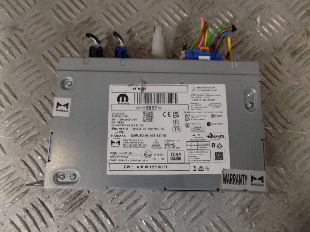 фото №1, Peugeot 2008 ii 2024r. - радиопроигрыватель cd/dvd/gps 9866585780