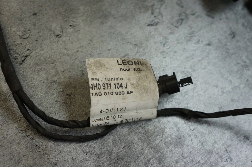 фото №5, Джгут датчиків паркування pdc задня audi a8 d4 4h