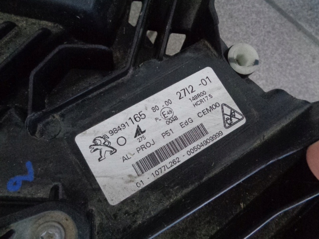 фото №9, Капот бампер крыло лампа peugeot 408 p54 1.2 thp puretech kkj 2022 rok