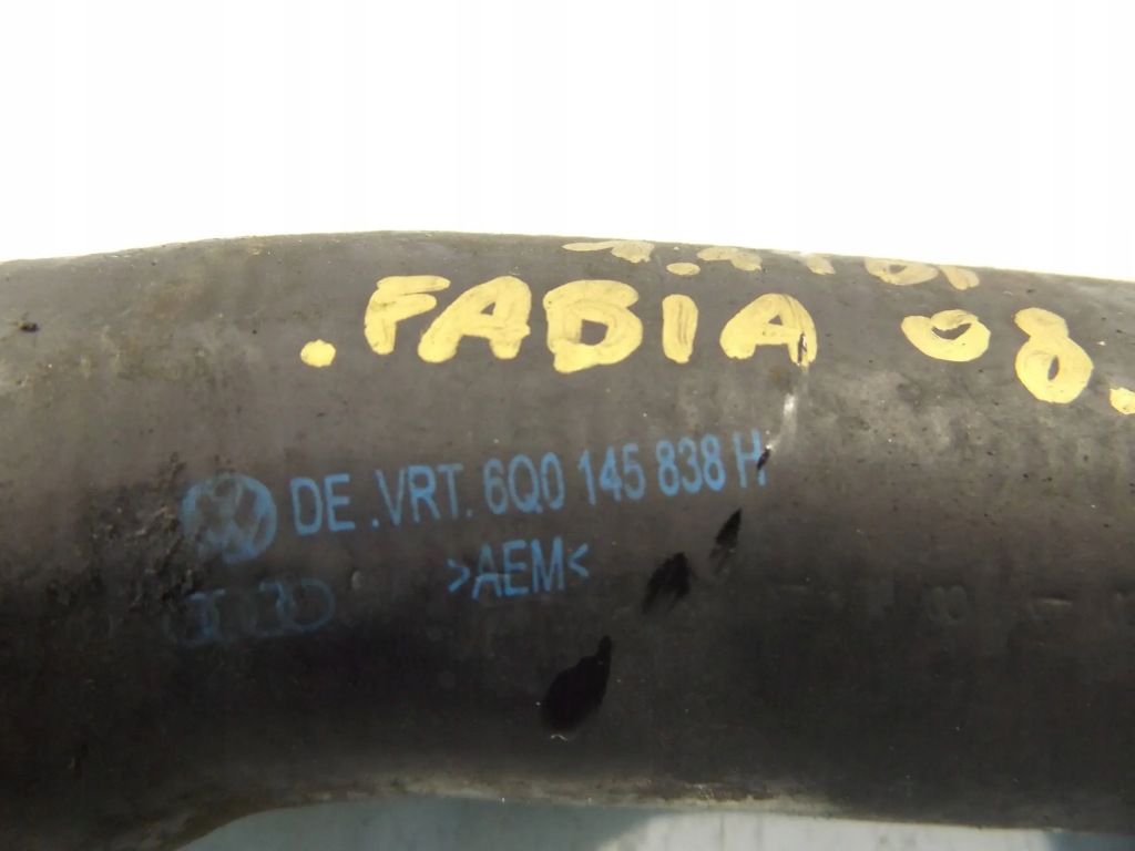 фото №3, Fabia ii 1,4tdi труба интеркулер 6q0145832