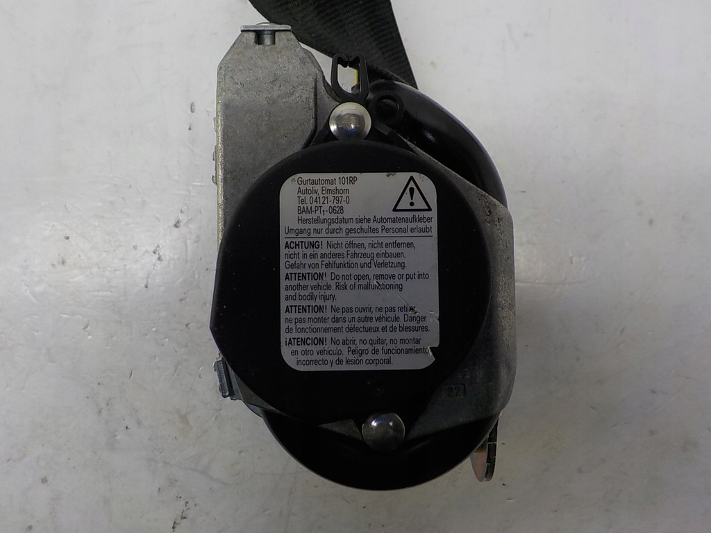 фото №10, Vw golf vi plus pas безопасности натяжитель левый перед водителя 5m2857705b