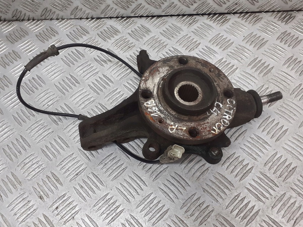 фото №1, Поворотний кулак ступиця лівий перед abs citroen c4 1.6