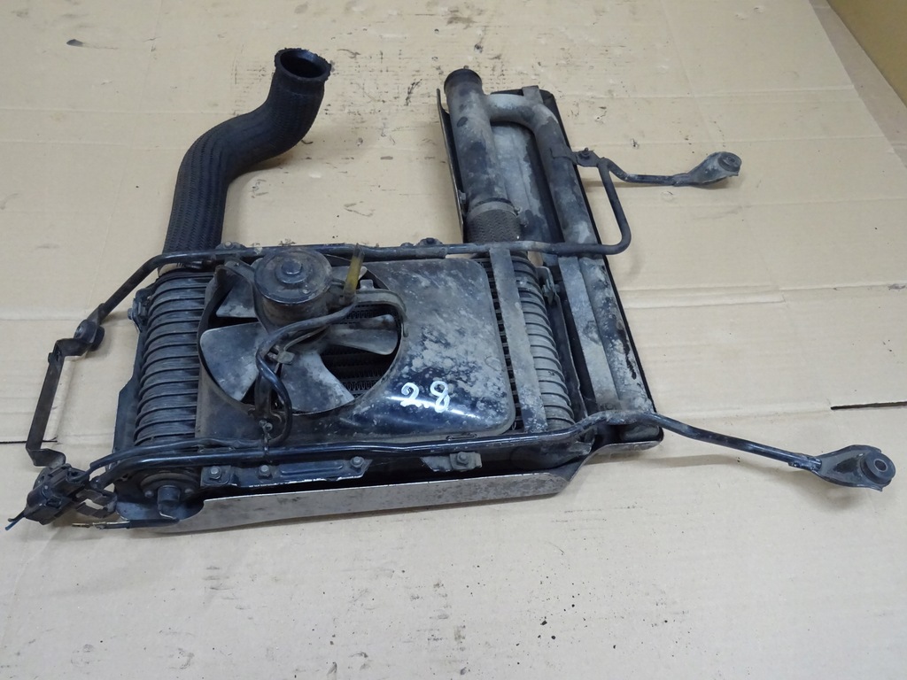 фото №9, Pajero ii интеркулер радиатор воздуха 2,8 tdi