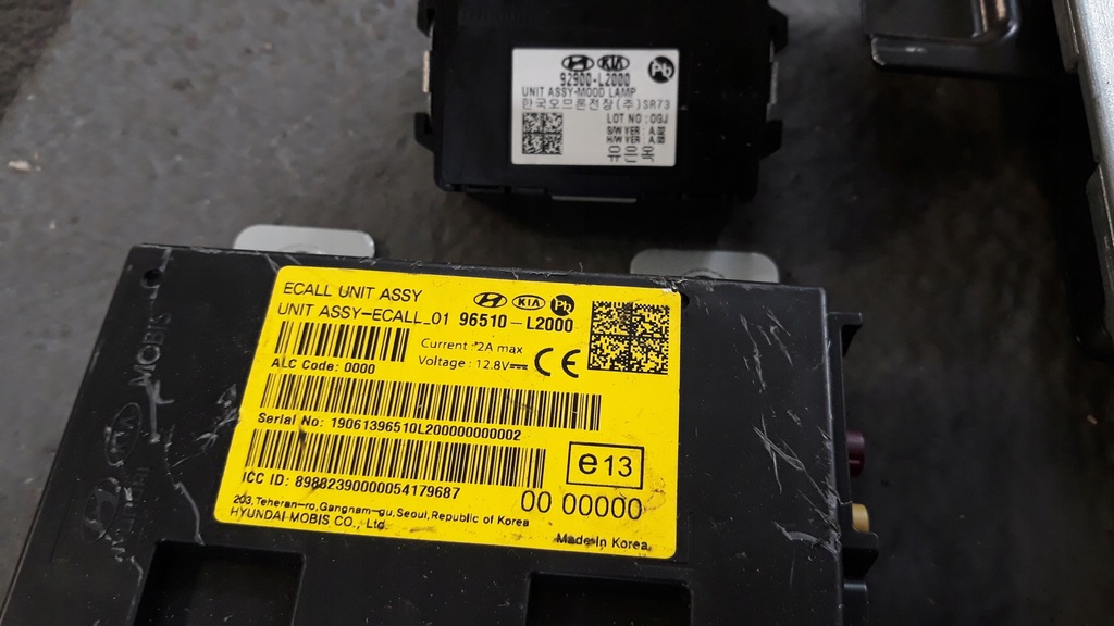 фото №13, Kia k5 2020-2021 бортовой компьютер модуль блок управления коробка