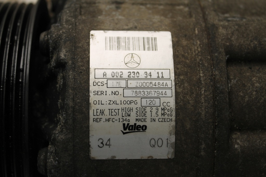 фото №6, Компрессор кондиционера mercedes w204 2.2 cdi