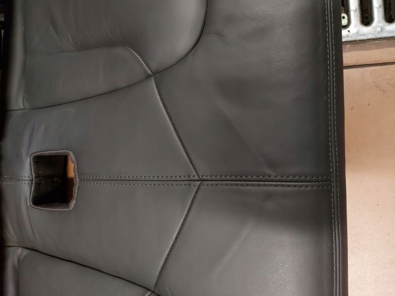 фото №7, Audi q7 1 i 4l заднє сидіння задня задня 3 iii ряд шкіра isofix сидіння