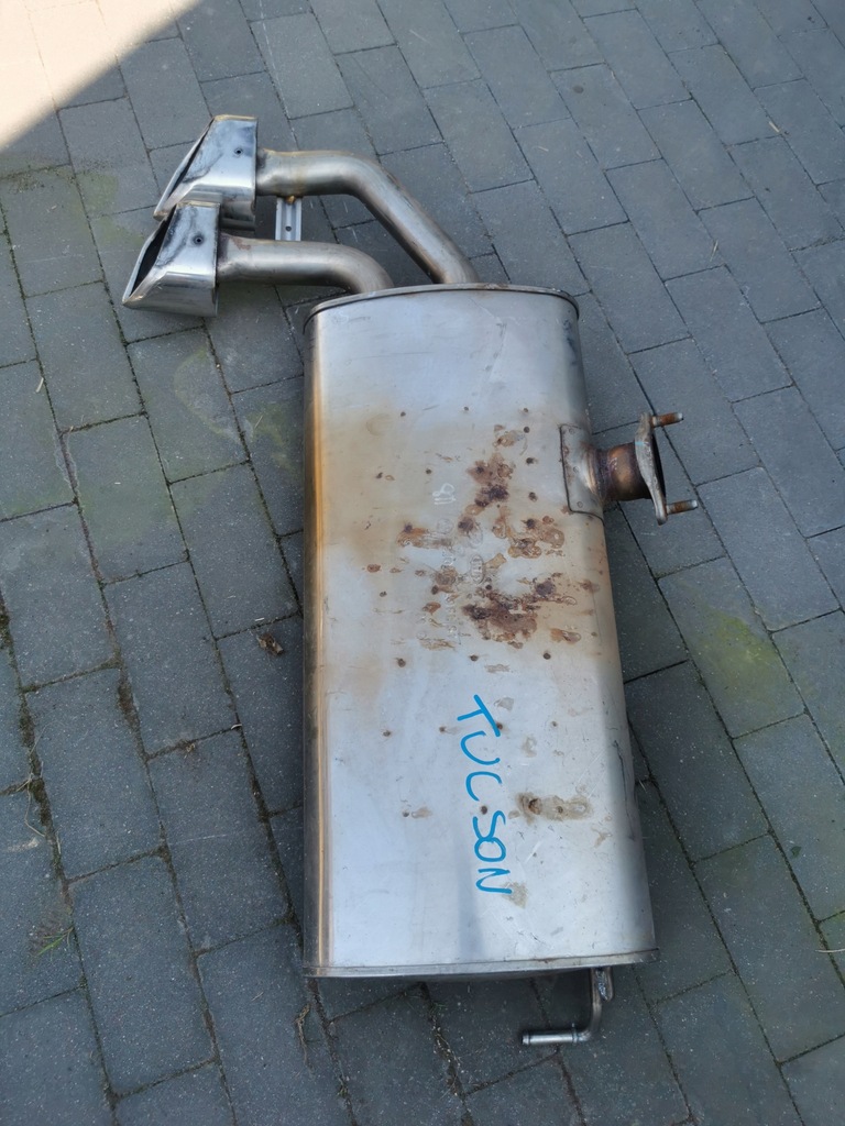 фото №1, Hyundai tucson 2017 гаситель выхлоп 2017