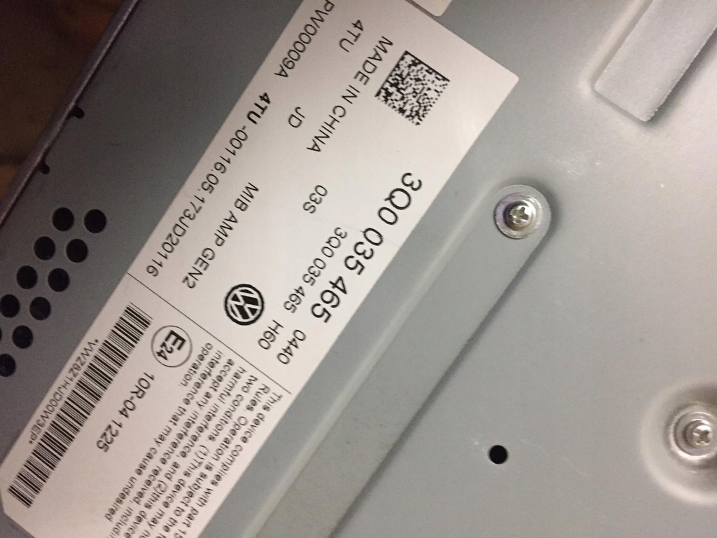 фото №14, Vw tiguan аудиосистема dynaudio динамик усилитель 5k0035453 5k0035456