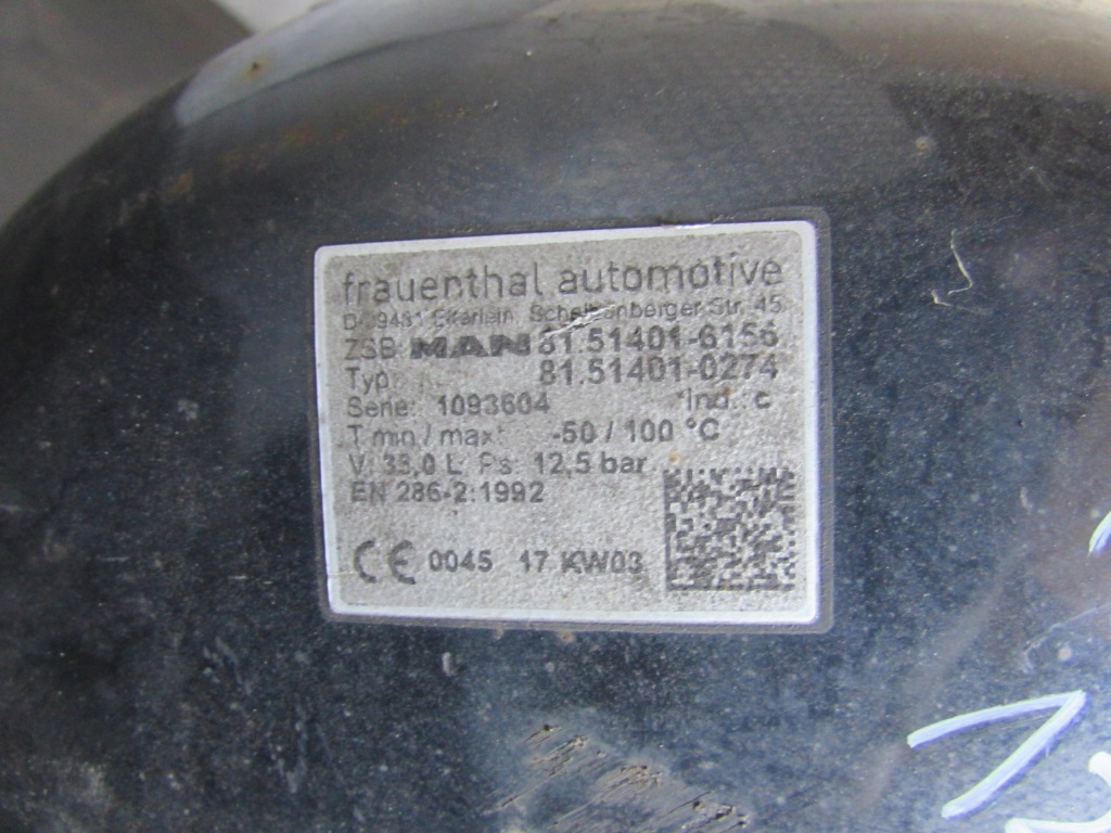 Купити Бак повітря 35l man tgx e6 12-17r 81514016156