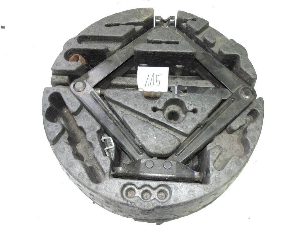 фото №1, Вкладиш колеса запасного домкрат ключ пінополістирол opel zafira vectra astra