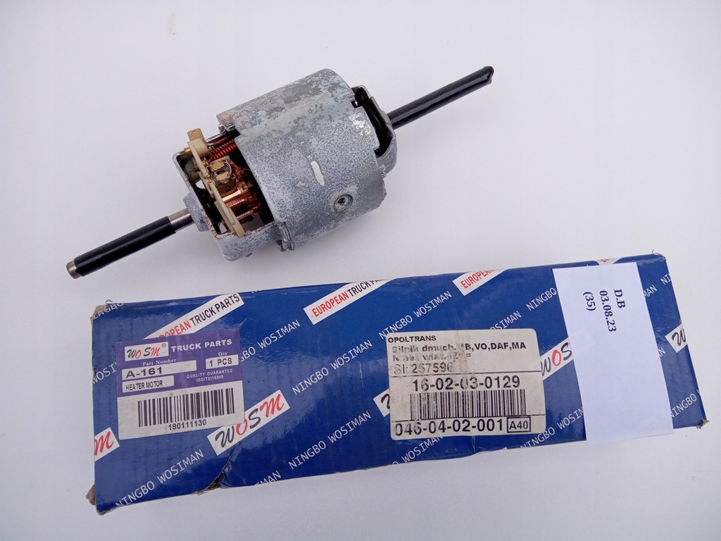 фото №5, Двигатель вентилятор mercedes actros o403 o404 o405 volvo fh12 fm fm ii daf man