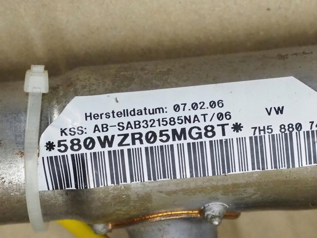 фото №7, Vw t5 multivan шторка безпеки подушка безпеки подушка стельовий права 7h5880744g