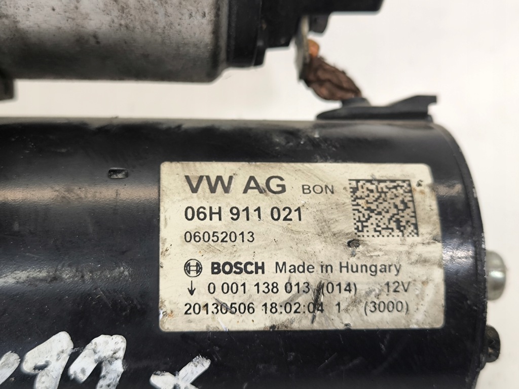фото №8, Стартер vw audi a4 a5 1.8 2.0 tfsi tsi 06h911021 11 bosch оригинал !!!