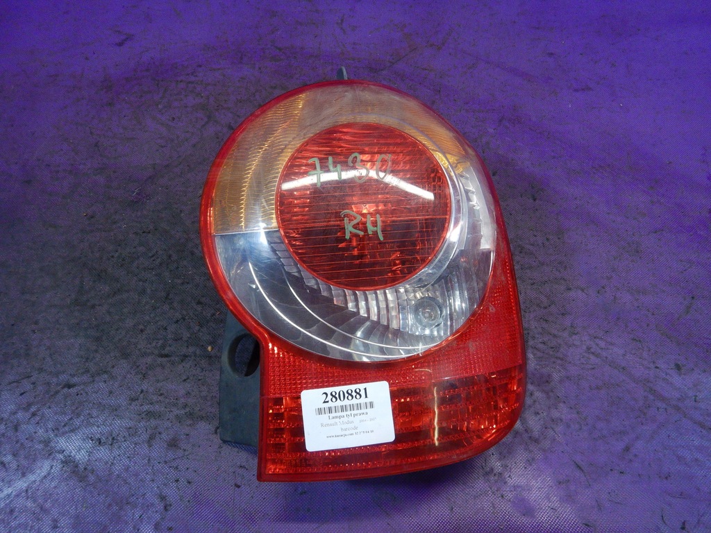 фото №1, Modus 04-07 лампа задня права молдинг 8200212204