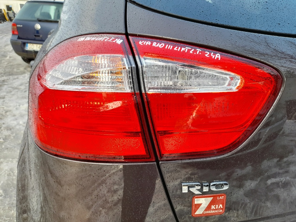 фото №14, Kia rio iii lift лампа лівий задня ліва задня крила з крила