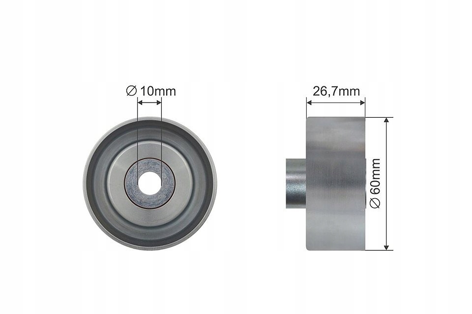 фото №4, Ролик натягувача ford tourneo connect, transit conn