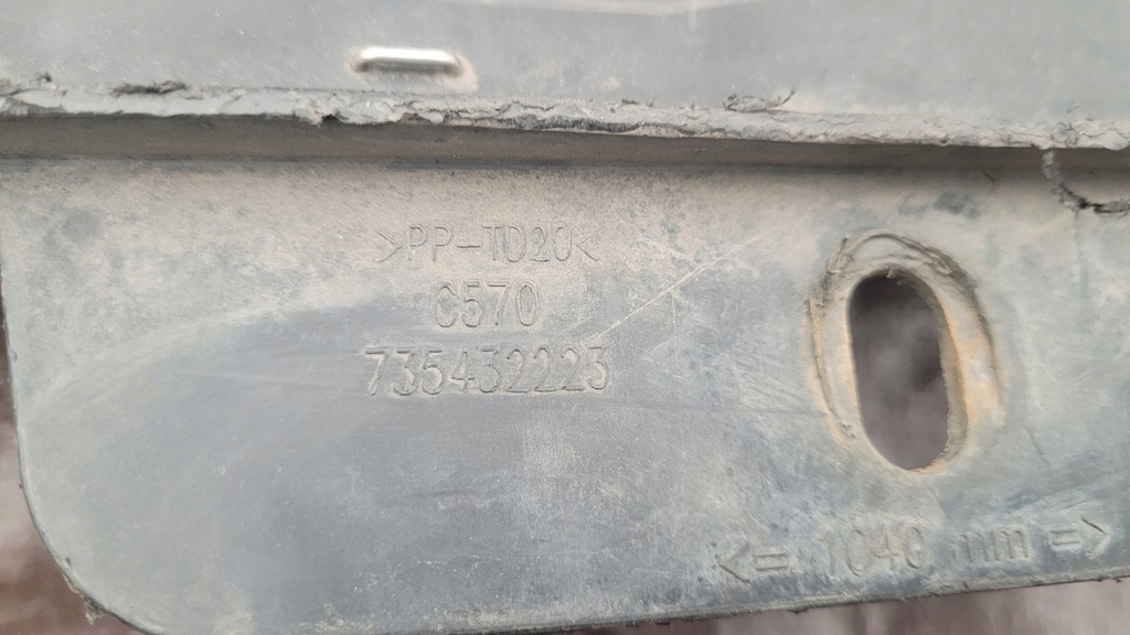 фото №10, Накладка бампера перед fiat bravo ii