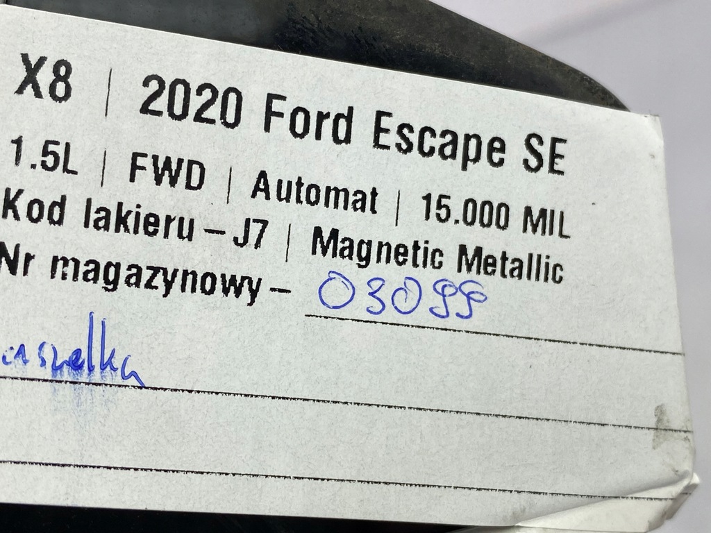 фото №6, Заглушка рейлинг крыша ford kuga mk3 escape 2020+