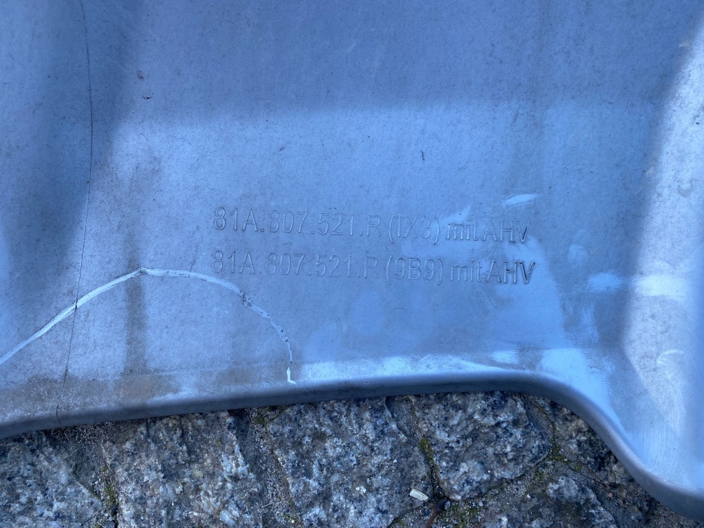 Audi q2 lift s line 81a спойлер накладка бампера задняя 81a807521r оригинал Доставка