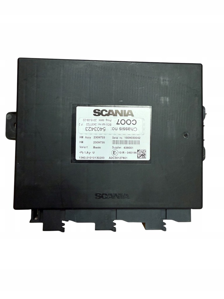 фото №5, Координатор scania coo7