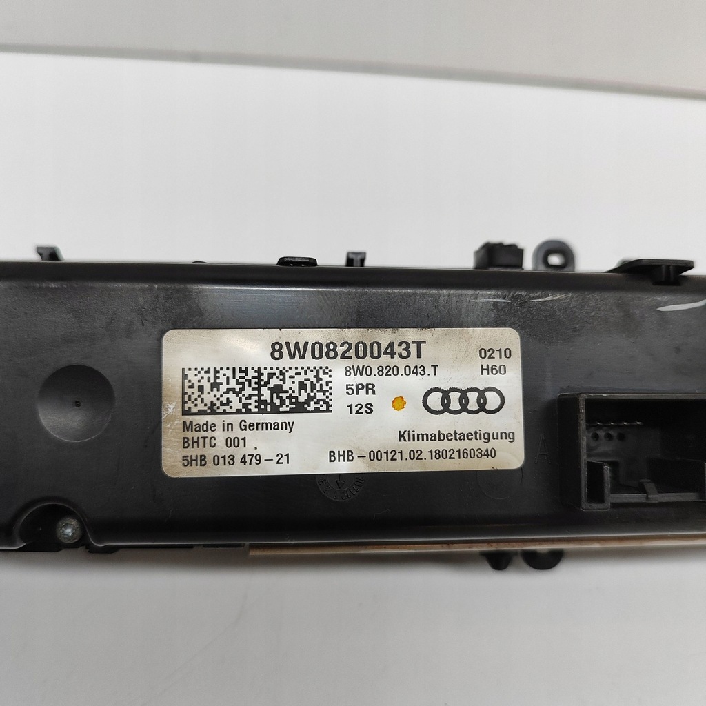 фото №7, Audi a4 s4 b9 8w 2018 переключатель / выключатель обдув вентилятор