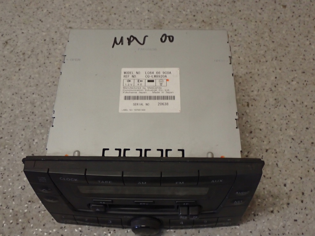 фото №3, Mazda mpv 00-06 радіо заводський